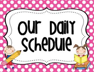 Our Daily Schedule